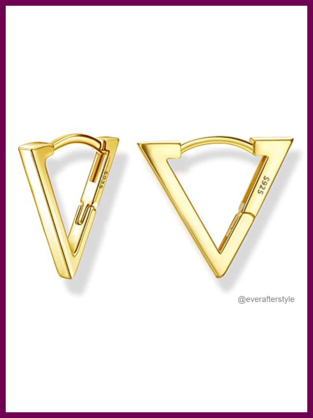 Solid 925 Sterling Silver Small Huggie Hoop Earrings for Women